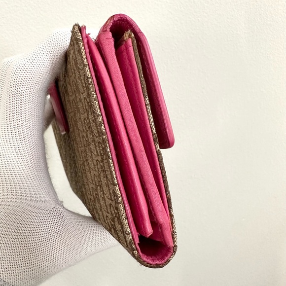 SOLD Dior Pink Monogram long wallet - Picture 3 of 10